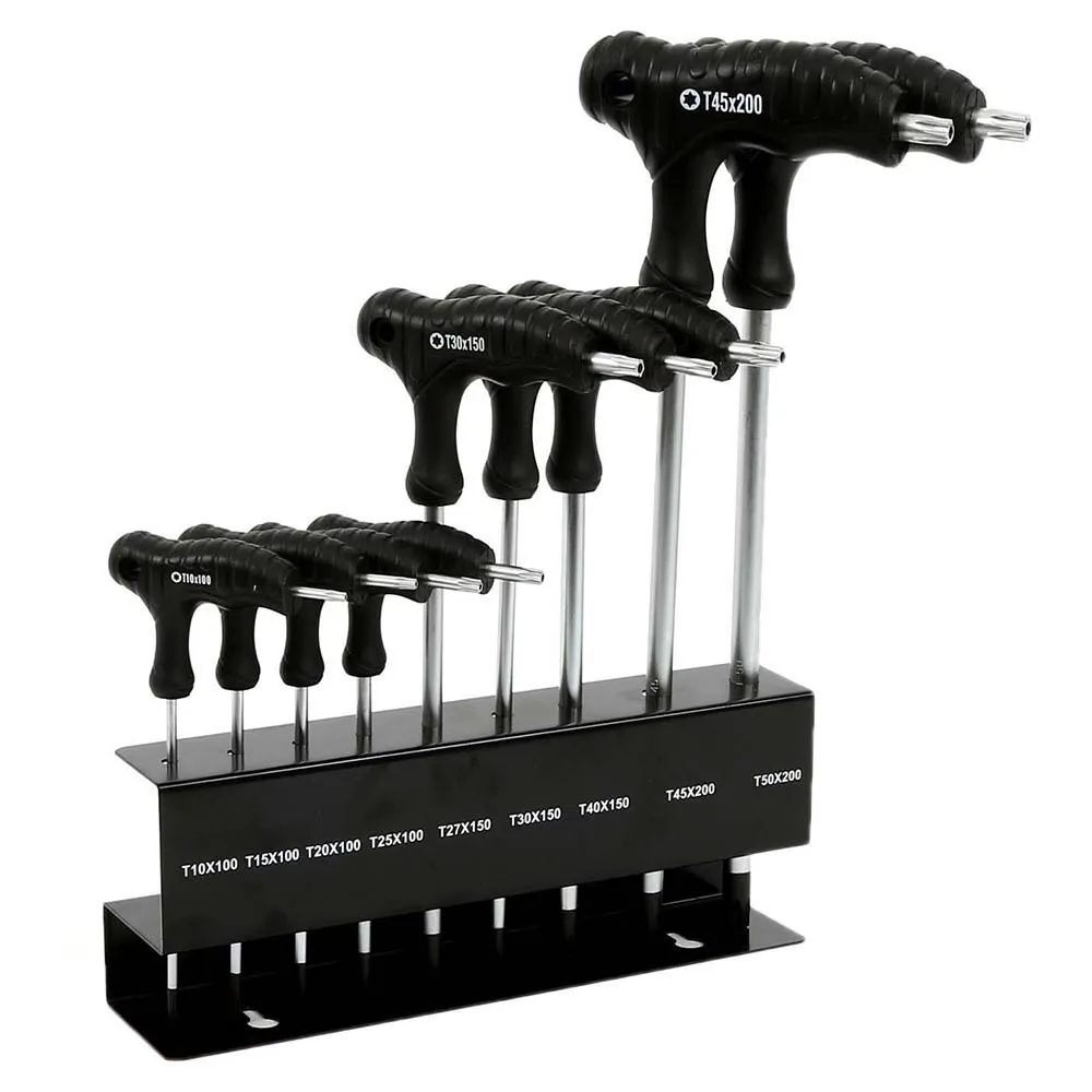 MSC BIKES Torx Werkzeugsatz, Black, T10-T50 MSC BIKES Torx Werkzeugsatz, Black, T10-T50