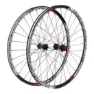MSC BIKES Xc Aluminium 27.5´´ Disc Mtb-laufradsatz, Black / silver, 15 x 100 / 12 x 135mm, Shimano/Sram HG