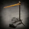 MTB Hopper Handyhalterung Mit Kranich Der über Eine Sternenstange Springt, Black, 150kg