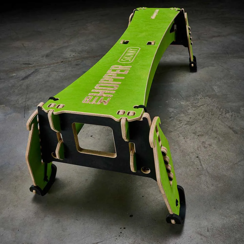 MTB Hopper Skinny Bridge Rampe, Green, One Size MTB Hopper Skinny Bridge Rampe, Green, One Size