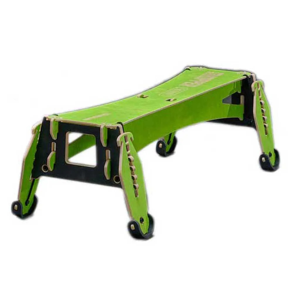 MTB Hopper Skinny Bridge Rampe, Green, One Size MTB Hopper Skinny Bridge Rampe, Green, One Size