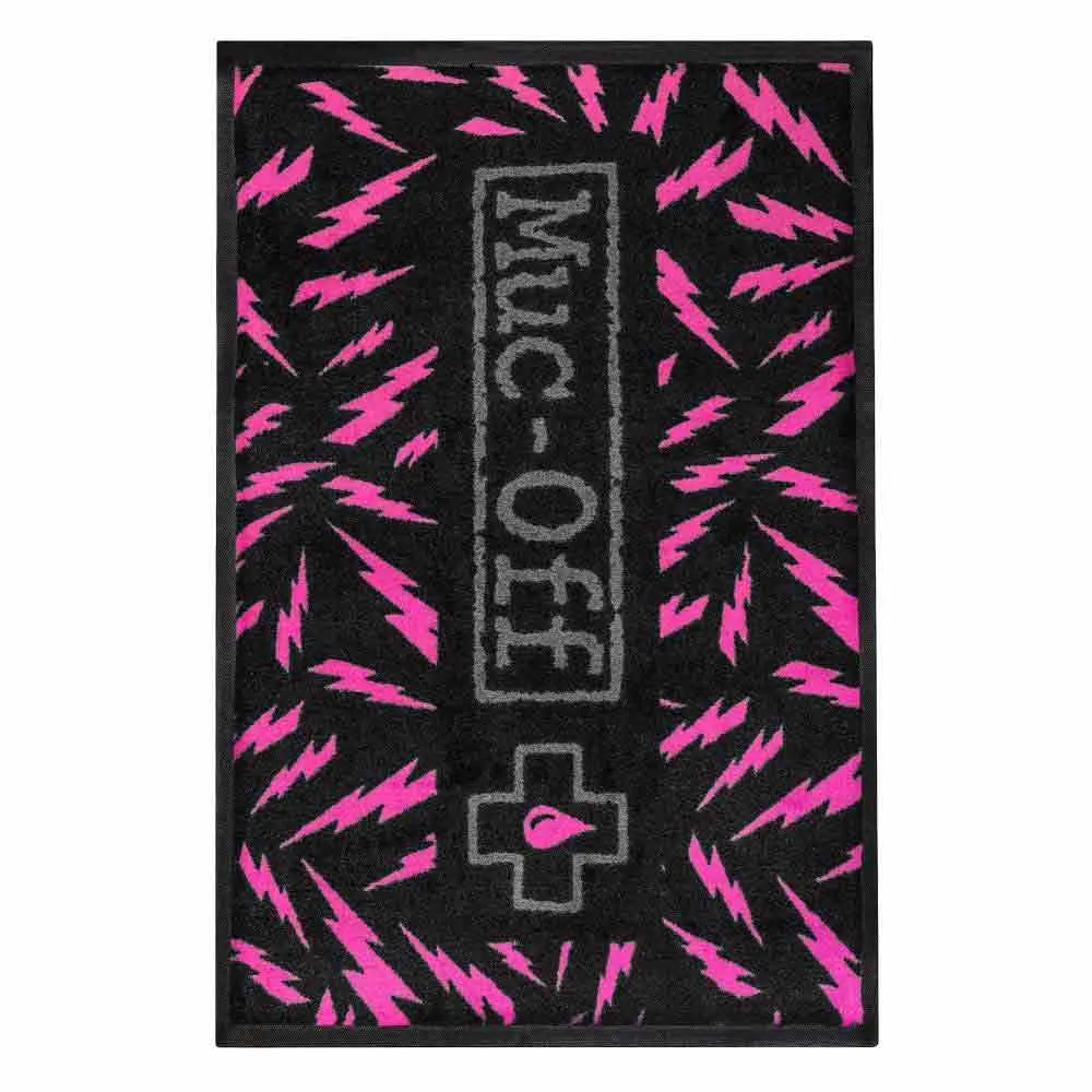 Muc-Off 600x900mm Matte, Black / pink, One Size Muc-Off 600x900mm Matte, Black / pink, One Size