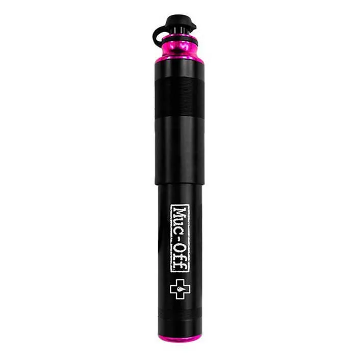 Muc-Off Airmach Presta/standard Mini-pumpe, Black, 110psi Muc-Off Airmach Presta/standard Mini-pumpe, Black, 110psi