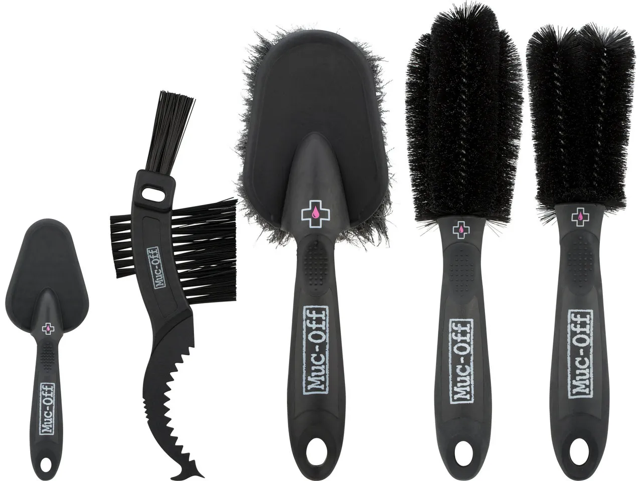 Muc-Off Brush-Set Bürstenset 5-tlg, Schwarz, one_size Muc-Off Brush-Set Bürstenset 5-tlg, Schwarz, one_size