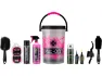 Muc-Off Bucket Kit Reinigungsset, Pink, One Size