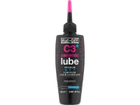 Muc-Off C3 Ceramic Wet Lube Kettenschmiermittel mit UV-Lampe