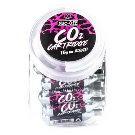 Muc-Off Co2-kartusche, Silver, 25g Muc-Off Co2-kartusche, Silver, 25g
