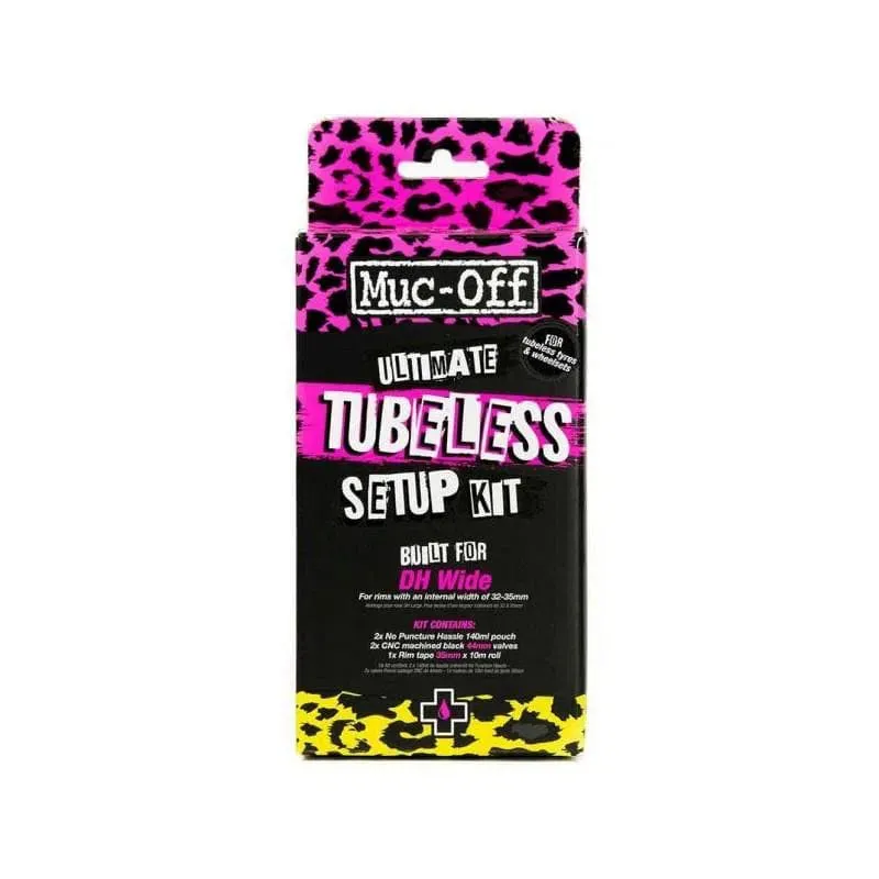 Muc-Off DH Wide Ultimatives Tubeless Setup Kit, Fahrradwartung Muc-Off DH Wide Ultimatives Tubeless Setup Kit, Fahrradwartung