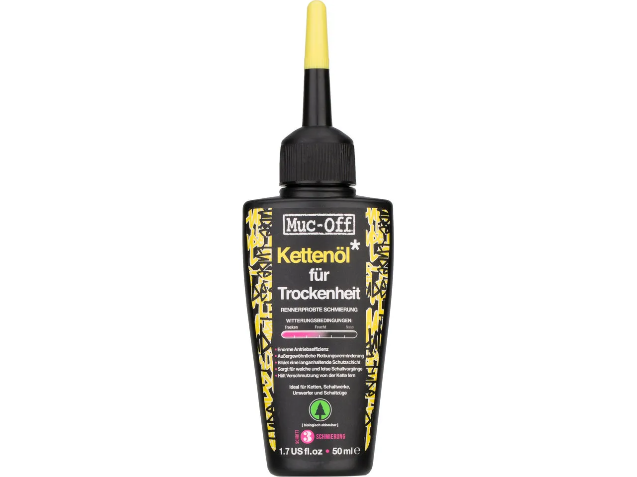 Muc-Off Dry Lube Kettenöl für Trockenheit Muc-Off Dry Lube Kettenöl für Trockenheit