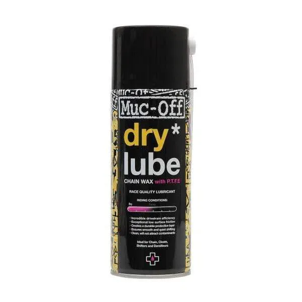 Muc-Off Dry PTFE Kettenschmiermittel 400 ml, Fahrradwartung Muc-Off Dry PTFE Kettenschmiermittel 400 ml, Fahrradwartung