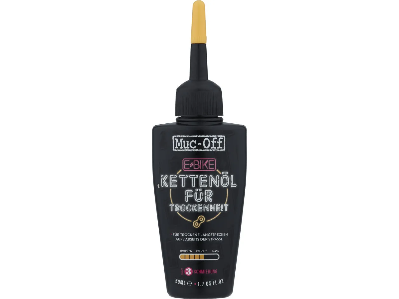 Muc-Off E-Bike Dry Chain Lube Kettenschmiermittel, 50ml Muc-Off E-Bike Dry Chain Lube Kettenschmiermittel, 50ml