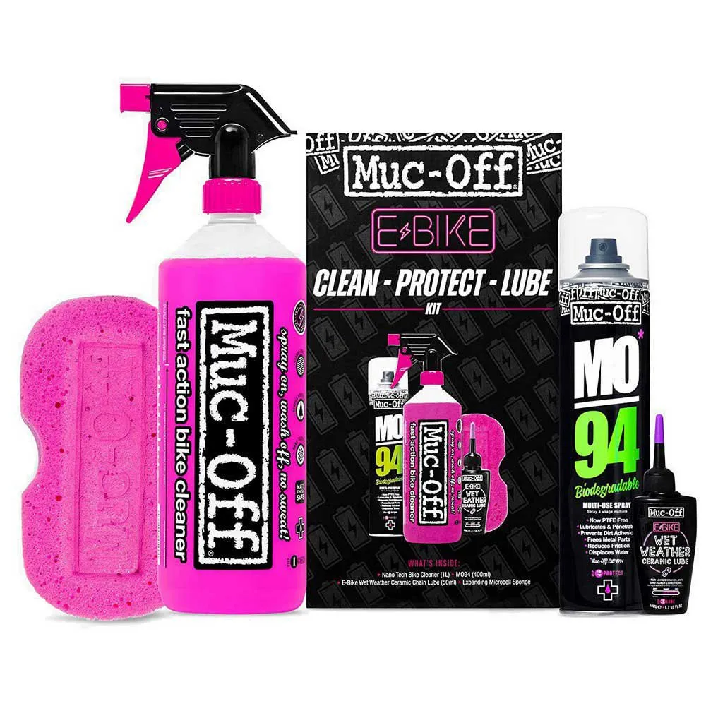 Muc-Off E-bike Reinigungsset, Black / pink, One Size Muc-Off E-bike Reinigungsset, Black / pink, One Size