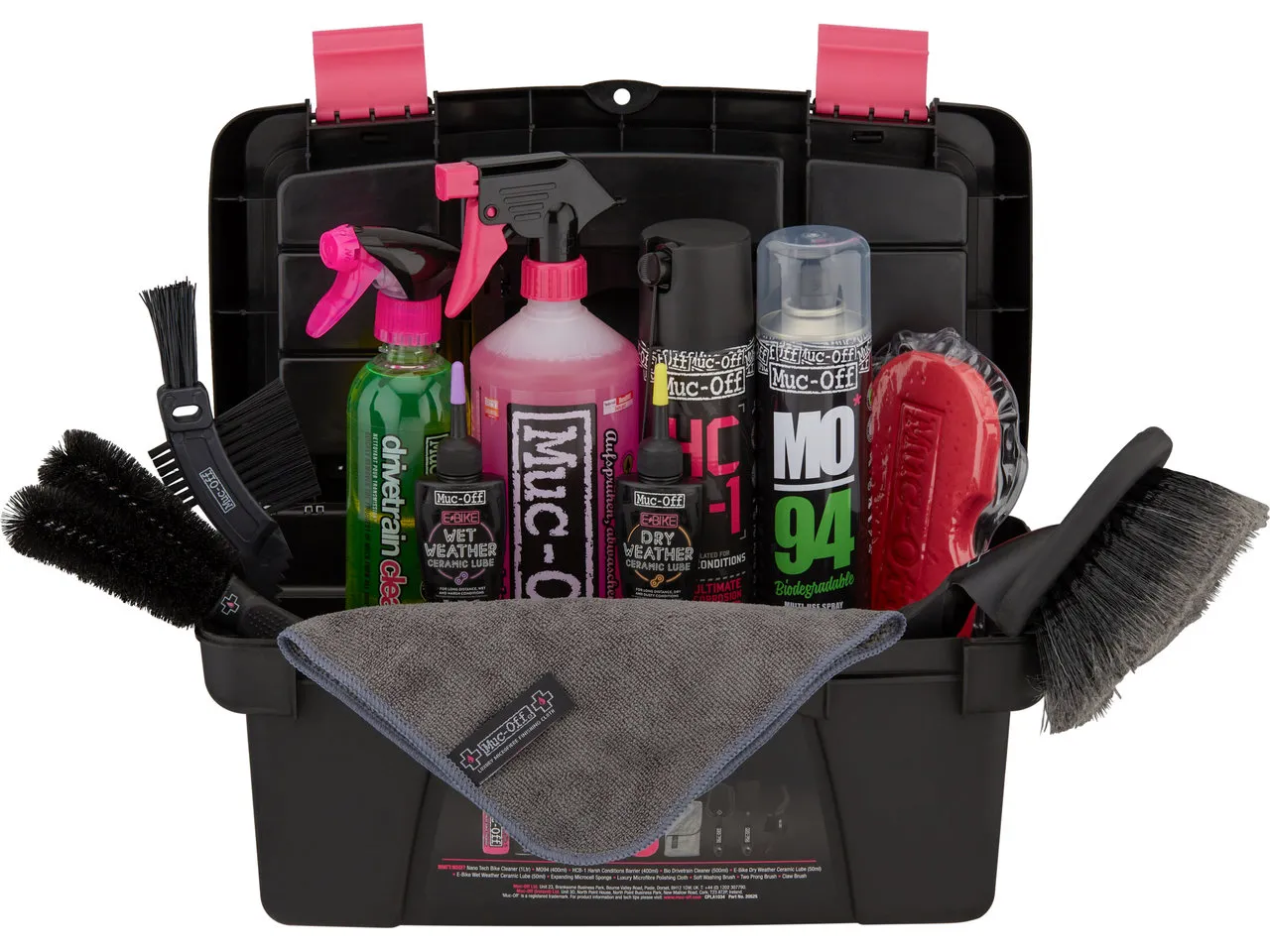 Muc-Off E-Bike Ultimate Kit Reinigungsset, Schwarz, one_size Muc-Off E-Bike Ultimate Kit Reinigungsset, Schwarz, one_size