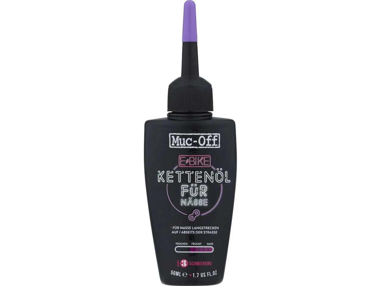 Muc-Off E-Bike Wet Chain Lube Kettenschmiermittel, 50ml Muc-Off E-Bike Wet Chain Lube Kettenschmiermittel, 50ml