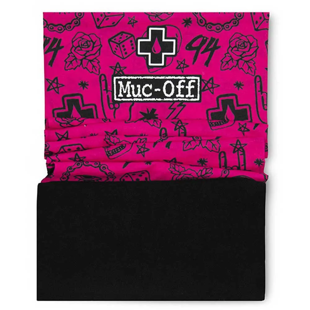 Muc-Off Multifunctional Winter Nackenwärmer, Pink punk
