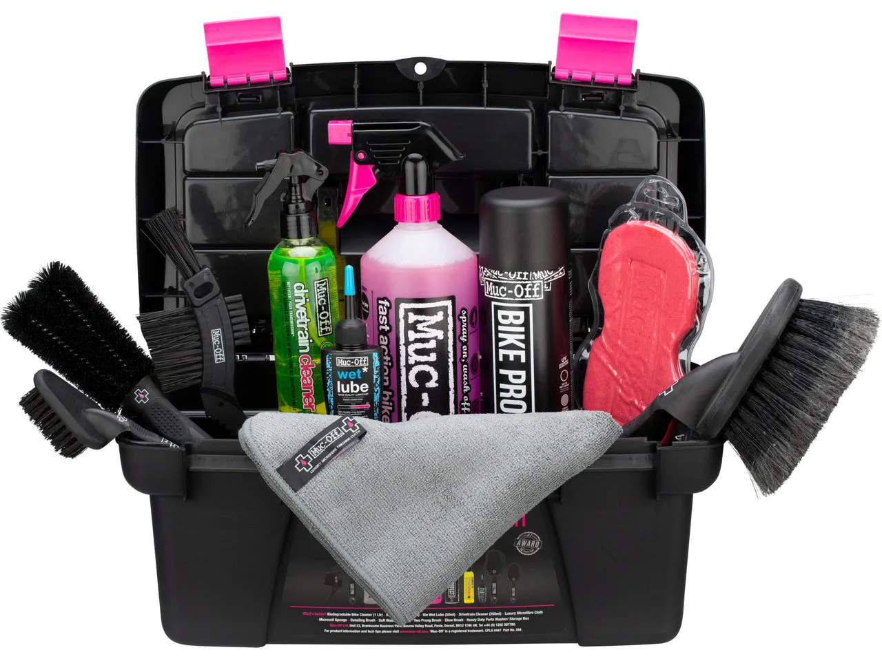 Muc-Off Ultimate Bicycle Kit Reinigungsset, Black, One Size Muc-Off Ultimate Bicycle Kit Reinigungsset, Black, One Size