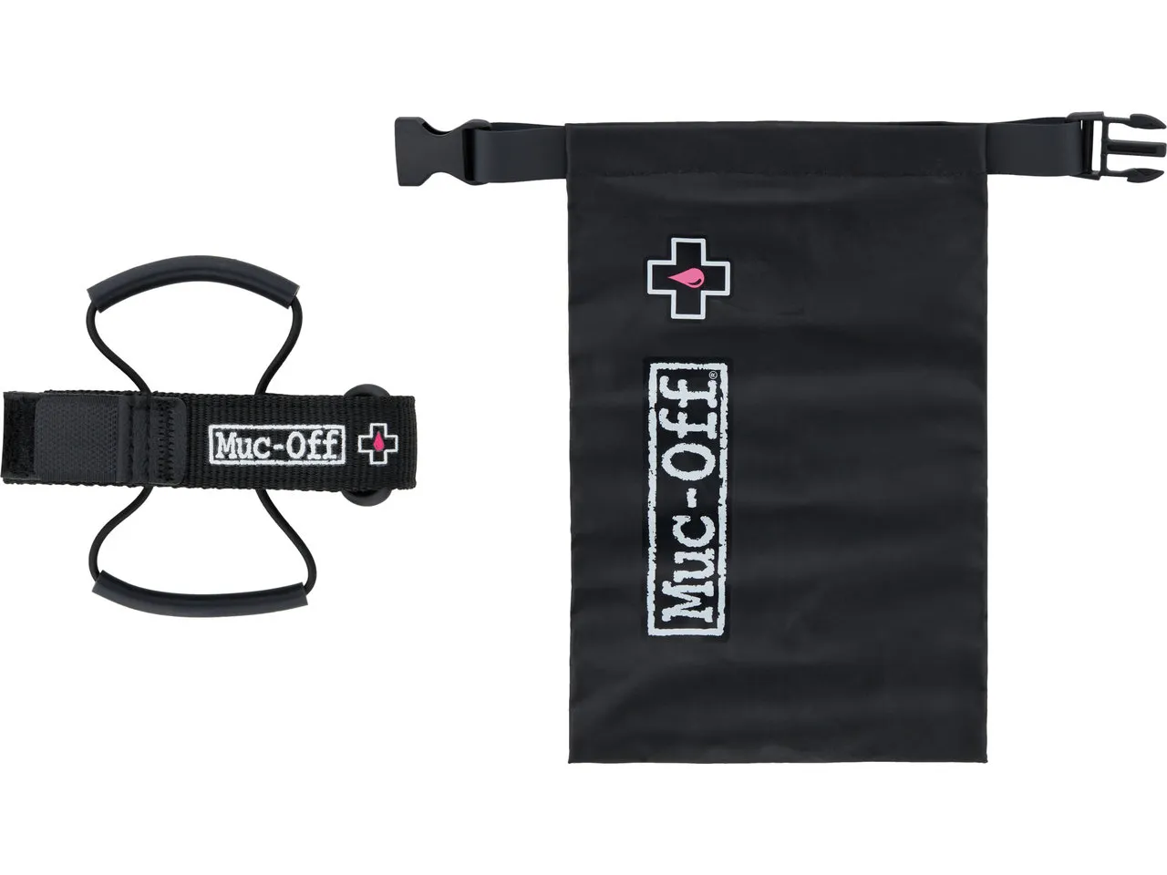 Muc-Off Utility Frame Strap & Waterproof Cargo Bag Bundle, Schwarz, one_size Muc-Off Utility Frame Strap & Waterproof Cargo Bag Bundle, Schwarz, one_size