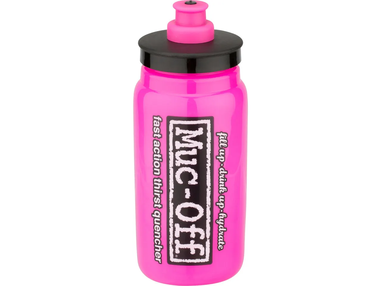 Muc-Off X Elite Fly Trinkflasche, Pink, 550ml Muc-Off X Elite Fly Trinkflasche, Pink, 550ml