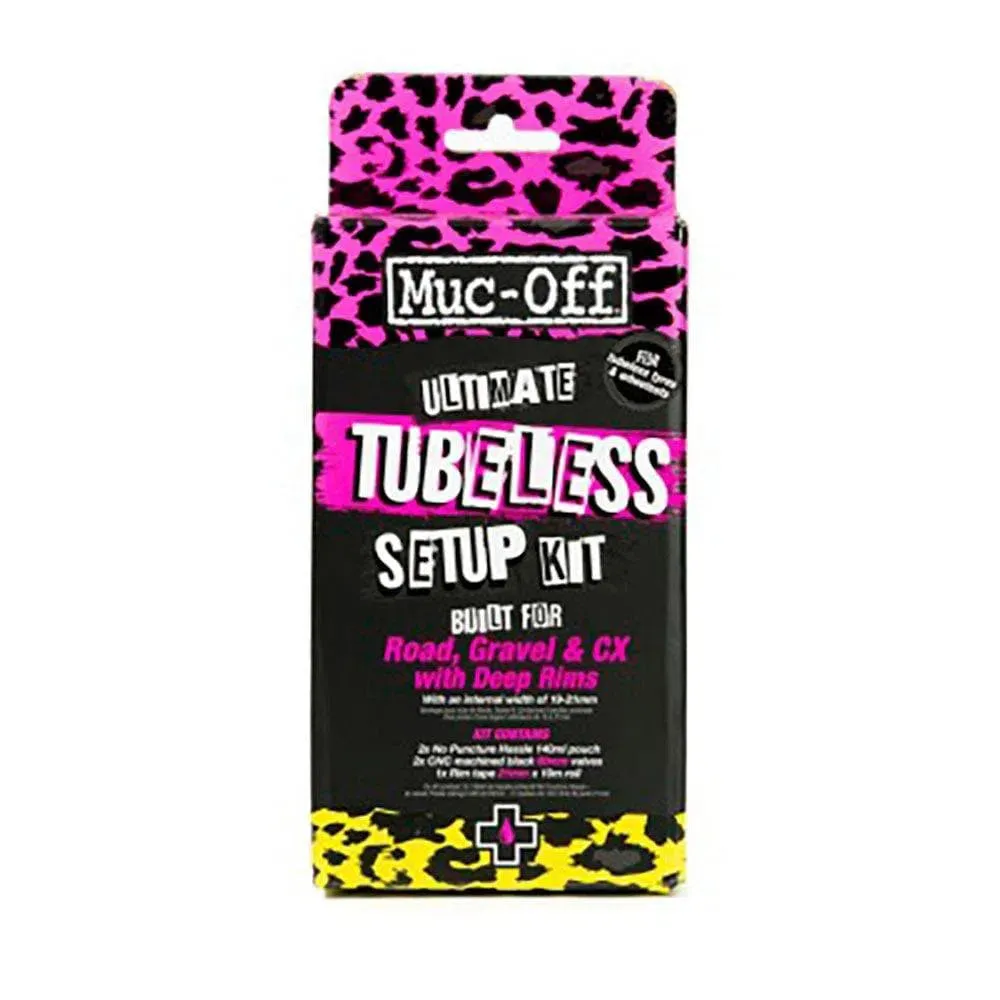 Muc-Off XCountry/Gravel Ultimate Tubeless Setup Kit, Wartung