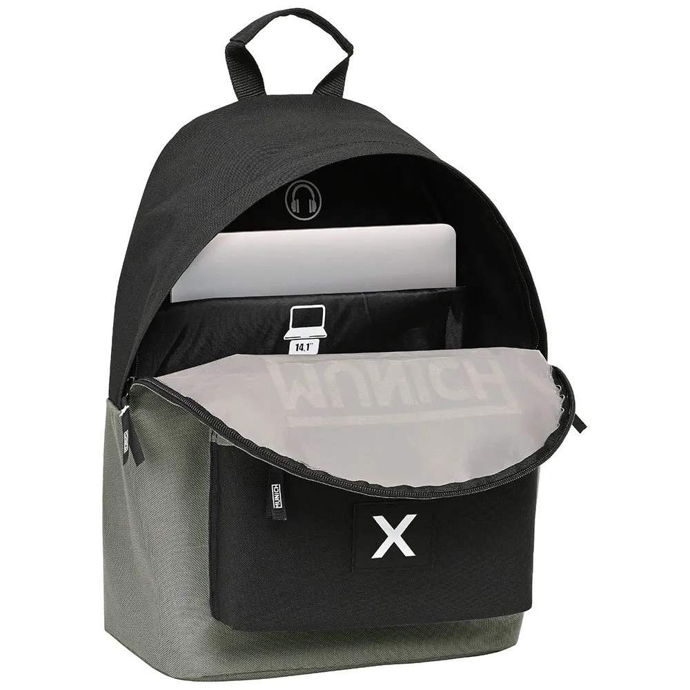 Munich 14.1´´ Camp Rucksack, Grey Munich 14.1´´ Camp Rucksack, Grey