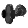 Muvit Auto-handyhalterung Mit Qi-wireless-ladefunktion 5w/7.5w Für Armaturenbrett/windschutzscheibe/lüftungsschlitz 2a 10w, Black, One Size