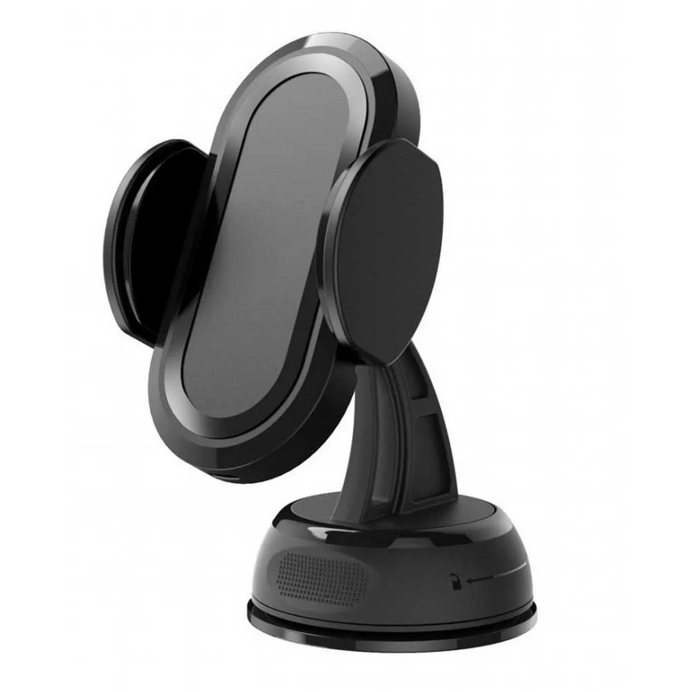 Muvit Auto-handyhalterung Mit Qi-wireless-ladefunktion 5w/7.5w Für Armaturenbrett/windschutzscheibe/lüftungsschlitz 2a 10w, Black, One Size Muvit Auto-handyhalterung Mit Qi-wireless-ladefunktion 5w/7.5w Für Armaturenbrett/windschutzscheibe/lüftungsschlitz 2a 10w, Black, One Size