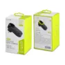 Muvit Smart Travel 2 Usb Ports 2.4 And Type C Pd 12w Ladegerät, Black, One Size, EU Plug 220V