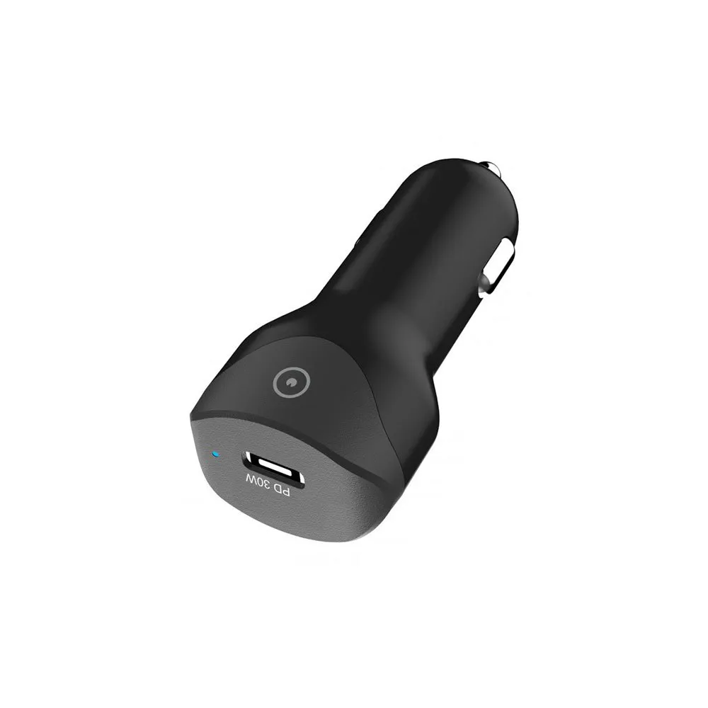 Muvit Type C Pd Smart Ic 30w Autoladegerät, Black, One Size Muvit Type C Pd Smart Ic 30w Autoladegerät, Black, One Size