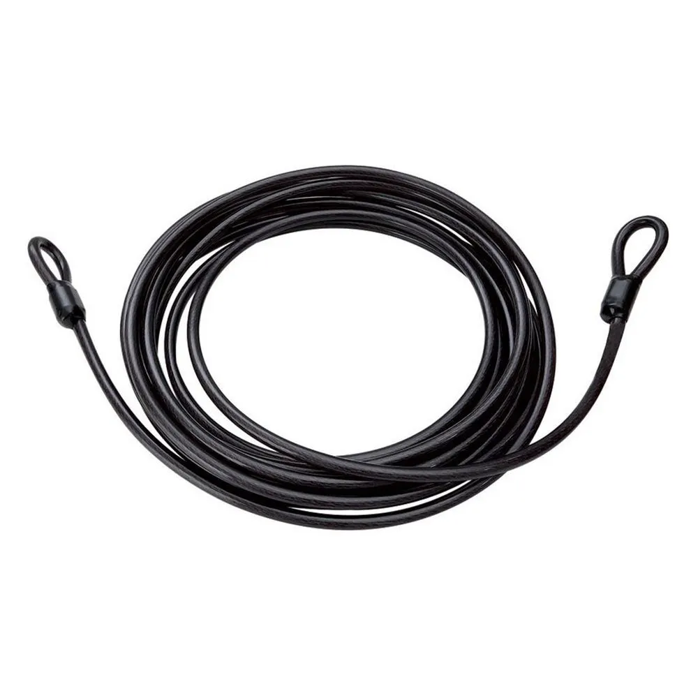 MVtek 12 Mm Steel Kabel 9 M, Black, One Size MVtek 12 Mm Steel Kabel 9 M, Black, One Size