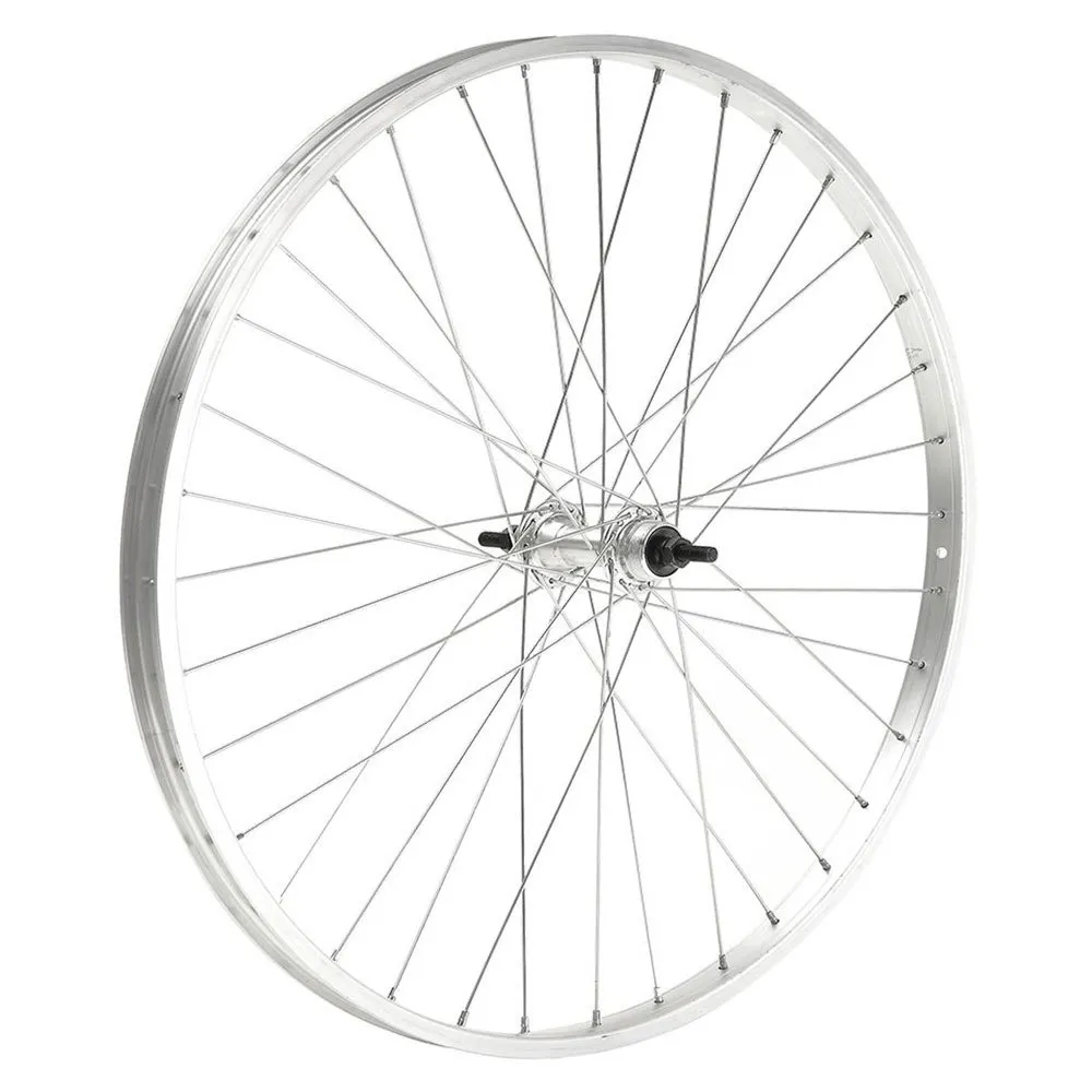MVtek 26´´ X 1.75 Aluminium Hub On Spheres Quick Release Hinterrad, Silver, 9 x 135mm, Shimano/Sram HG MVtek 26´´ X 1.75 Aluminium Hub On Spheres Quick Release Hinterrad, Silver, 9 x 135mm, Shimano/Sram HG