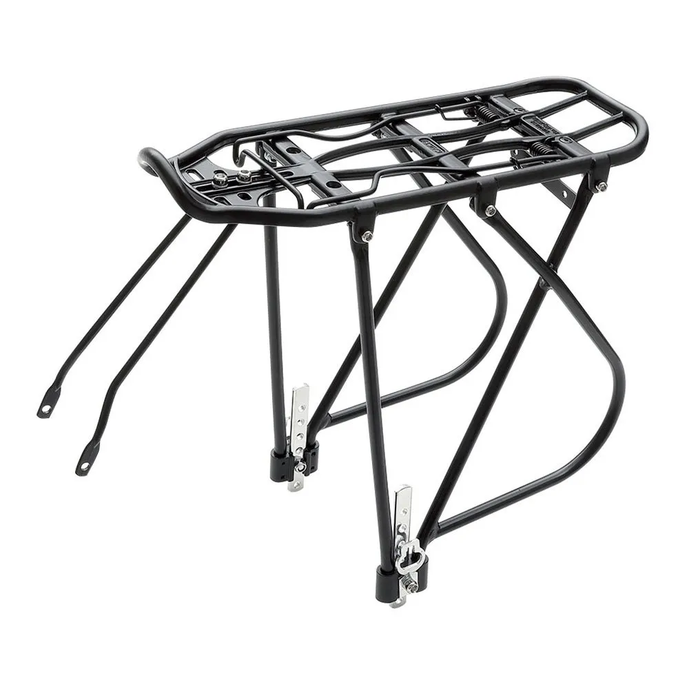 MVtek Adjustable 6 Modes Hinterer Gepäckträger, Black, 26-28"