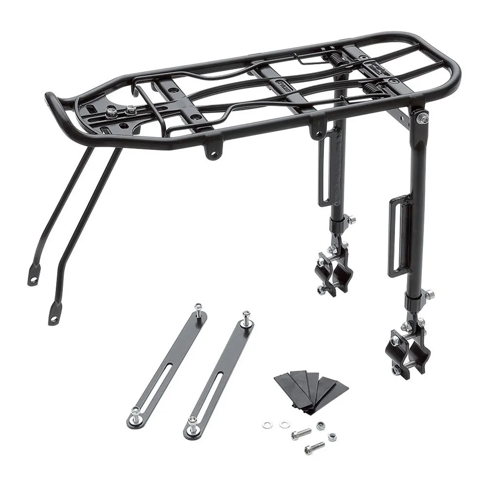 MVtek Adjustable Hinterer Gepäckträger, Black, 26-28"