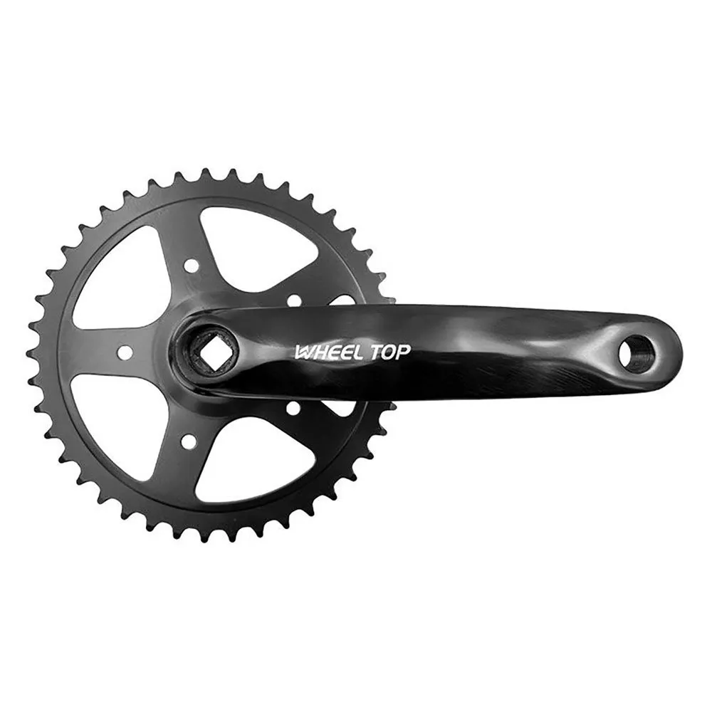 MVtek City 1 X 7/8s Aluminium Kurbelgarnitur, Black, 170mm, 42t MVtek City 1 X 7/8s Aluminium Kurbelgarnitur, Black, 170mm, 42t