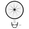 MVtek E-bike 29´´ 6b Disc Tubeless Mtb Vorderrad, Black, 9 x 100mm