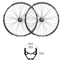 MVtek E-bike V-brake 26´´ Tubeless Mtb-laufradsatz MVtek E-bike V-brake 26´´ Tubeless Mtb-laufradsatz