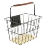 MVtek Quick Release Frontkorb, Black / wood, One Size