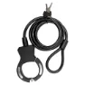 MVtek Scooter/throttle Kabelschloss, Black, 8 x 1500mm