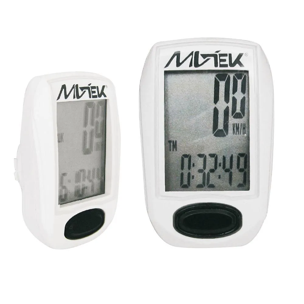 MVtek Zetasport 15 Wireless Fahrradcomputer, White, One Size MVtek Zetasport 15 Wireless Fahrradcomputer, White, One Size