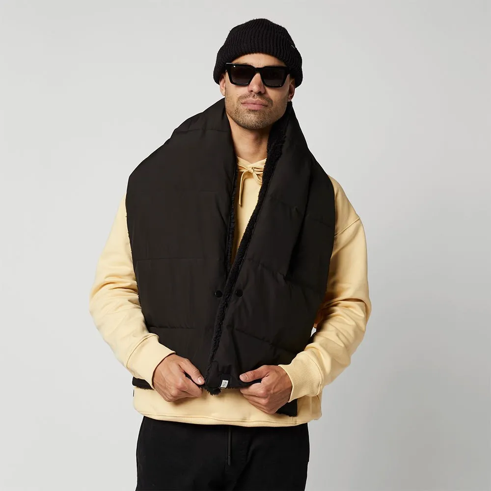 Mystic Dts Padded Shawl Schal, Black Mystic Dts Padded Shawl Schal, Black