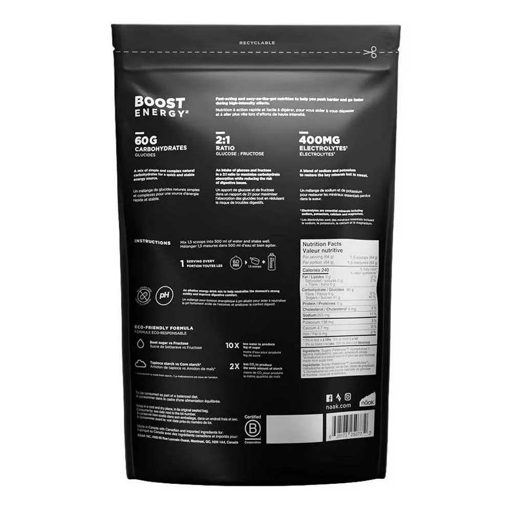 Näak Boost Energy™ Neutral 960g Isotonisches Pulvergetränk, Neutral, One Size Näak Boost Energy™ Neutral 960g Isotonisches Pulvergetränk, Neutral, One Size