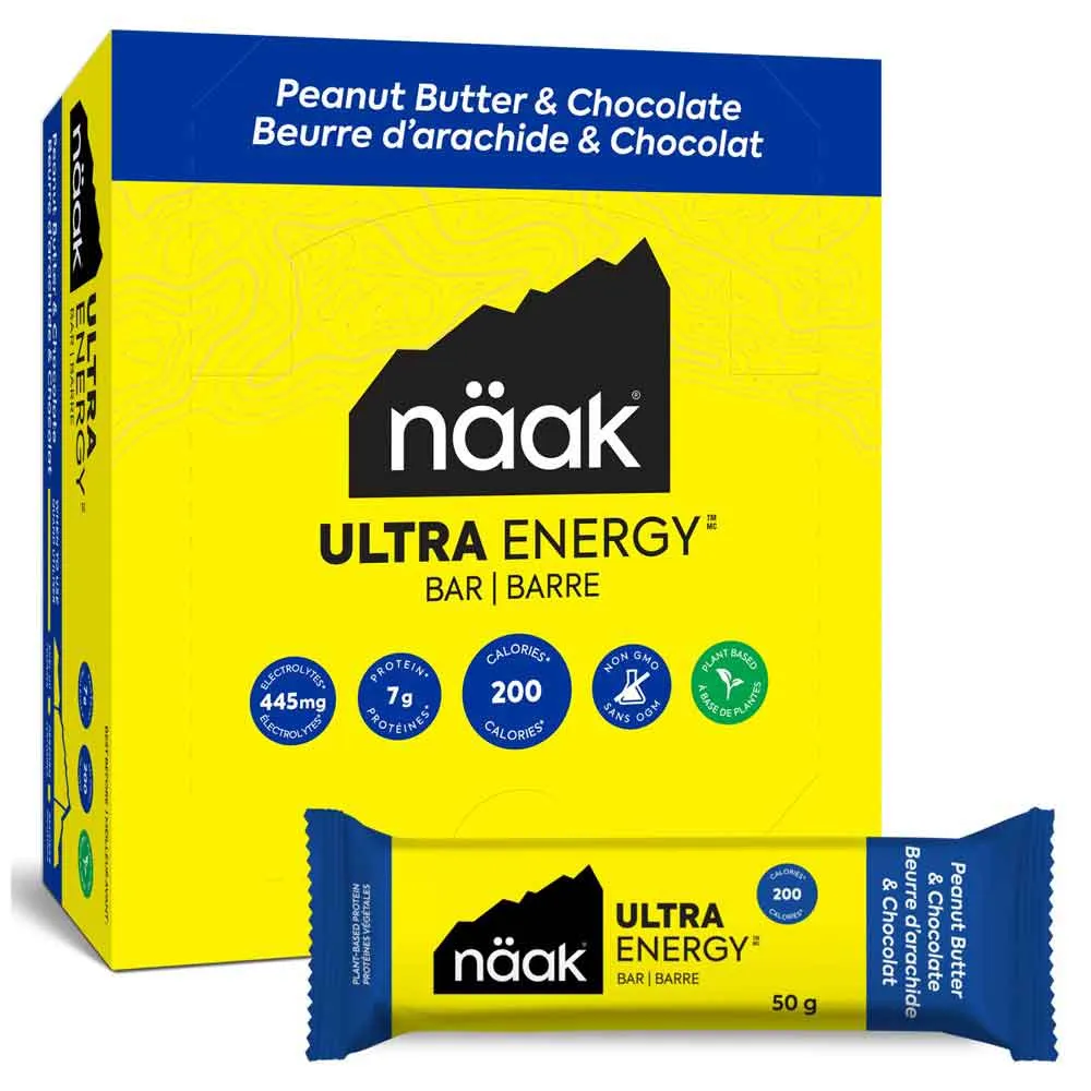 Näak Ultra Energy™ Energie-riegel-box Erdnussbutter Und Schokolade 50g 12 Einheiten, Banana / chocolate, One Size Näak Ultra Energy™ Energie-riegel-box Erdnussbutter Und Schokolade 50g 12 Einheiten, Banana / chocolate, One Size