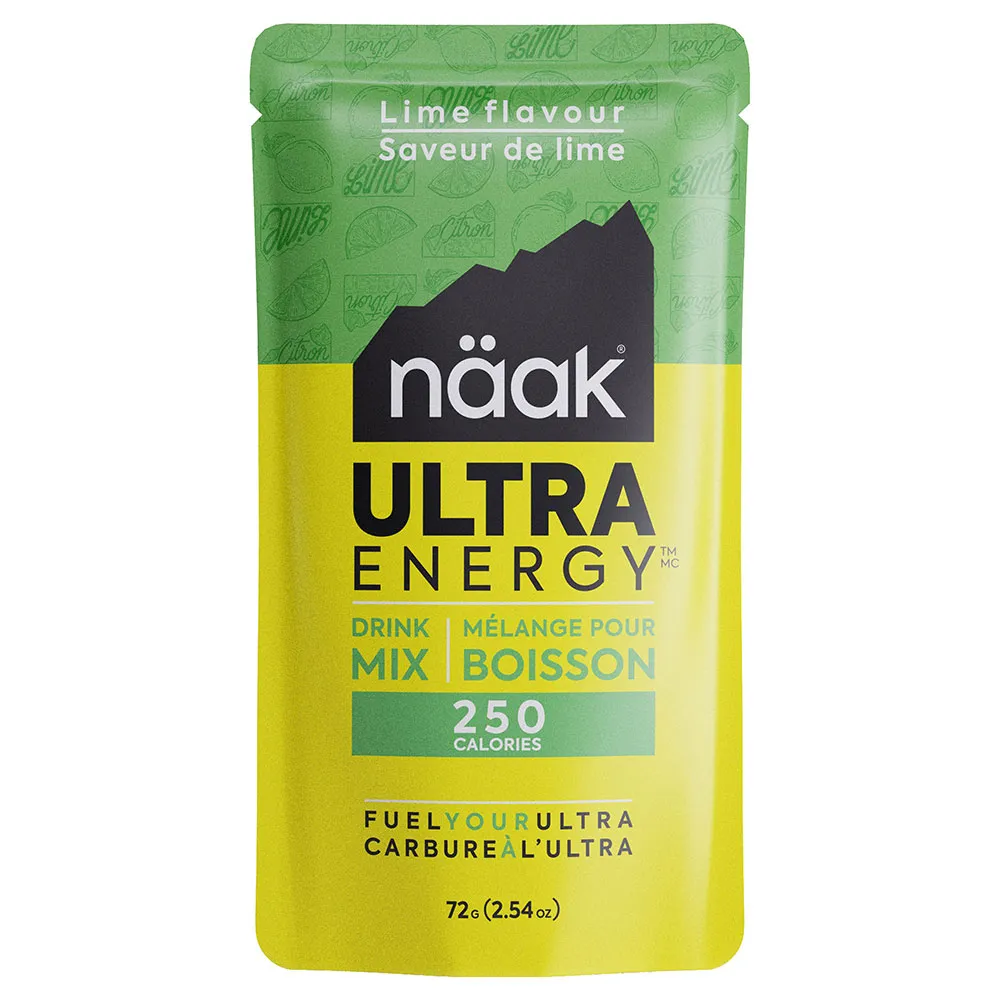 Näak Ultra Energy™ Energy-drink Einzeldosis-box Limette 72g 6 Einheiten, Lime, One Size