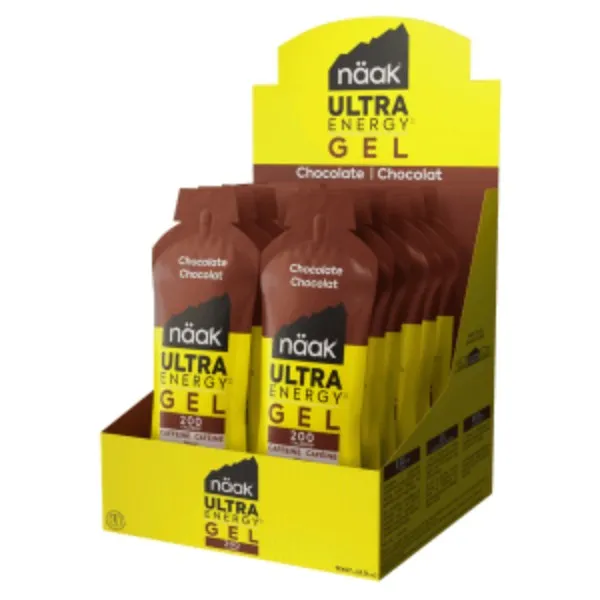 Näak Ultra Energy™ Schachtel Mit Energiegelen Shokolade 57g 12 Einheiten, Chocolate, One Size Näak Ultra Energy™ Schachtel Mit Energiegelen Shokolade 57g 12 Einheiten, Chocolate, One Size