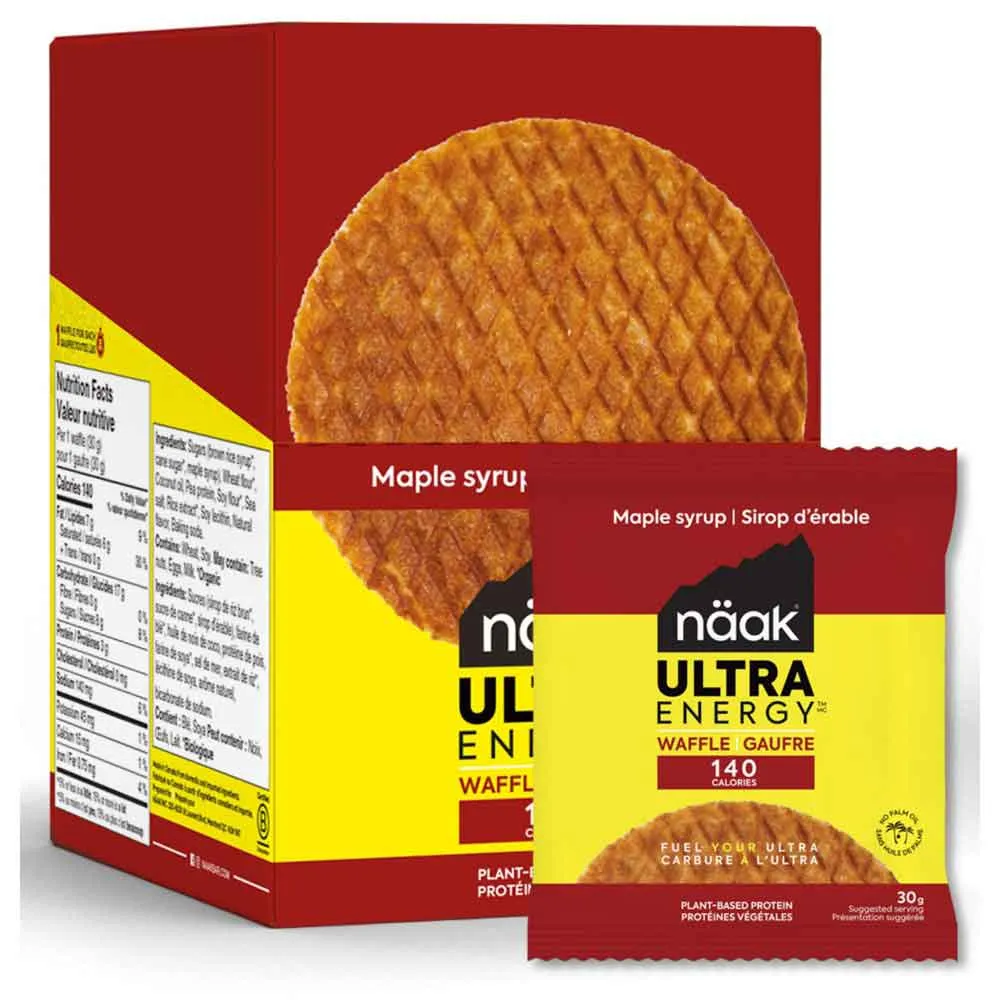 Näak Ultra Energy™ Schachtel Mit Energiewaffeln Ahornsirup 30g 12 Einheiten, Maple syrup, One Size Näak Ultra Energy™ Schachtel Mit Energiewaffeln Ahornsirup 30g 12 Einheiten, Maple syrup, One Size