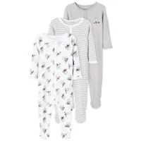 Name It Bear 3 Pack Schlafanzug Name It Bear 3 Pack Schlafanzug