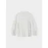 Name It Naride Langarmbluse, Snow white, 6Y