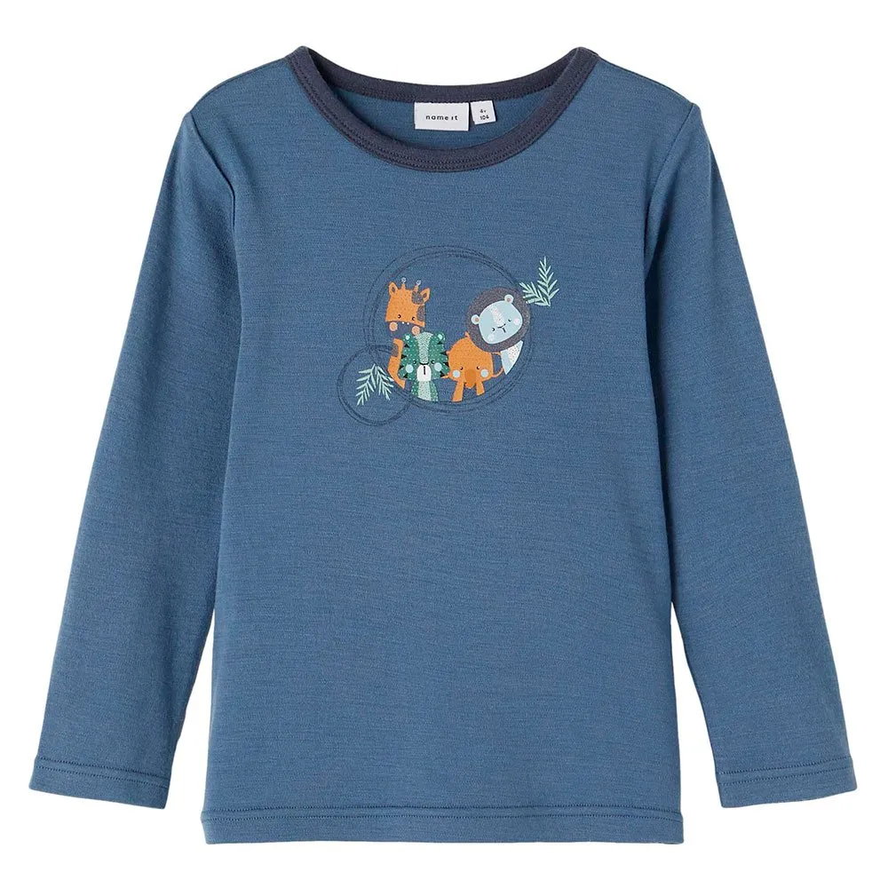 Name It Willit Xxi Wool Langarm-t-shirt Name It Willit Xxi Wool Langarm-t-shirt