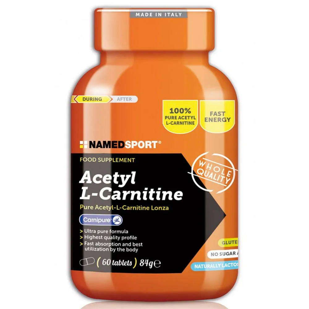 NAMEDSPORT Acetyl L-carnitine Tabletten Neutraler Geschmack 60 Einheiten, Neutral, One Size NAMEDSPORT Acetyl L-carnitine Tabletten Neutraler Geschmack 60 Einheiten, Neutral, One Size