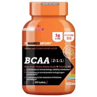 NAMEDSPORT Bcaa 2:1:1 Food Ergänzungsmittel Neutraler Geschmack 100 Einheiten NAMEDSPORT Bcaa 2:1:1 Food Ergänzungsmittel Neutraler Geschmack 100 Einheiten
