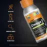 NAMEDSPORT Omega 3 ++ Schachtel Mit Energiegelen Neutraler Geschmack 240 Einheiten, Multicolor, One Size